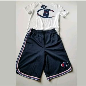 Champion Big "C" Outfit/ Shortset